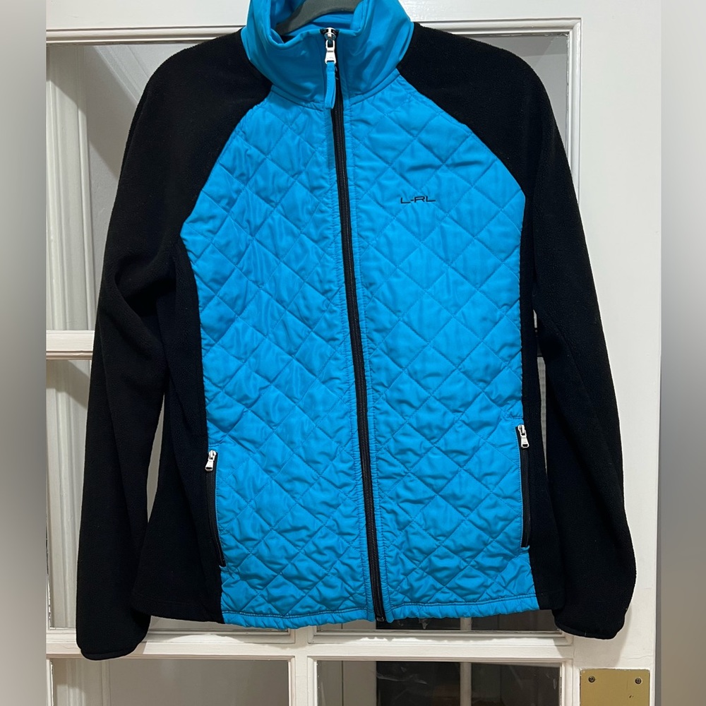 Lauren Ralph Lauren M ActiveWear
Light ZipFront Faux Turtleneck Jacket